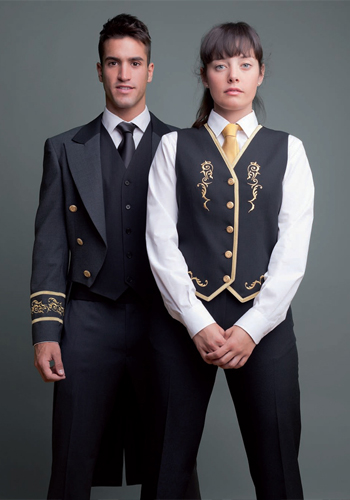 Elegant hotel uniforms